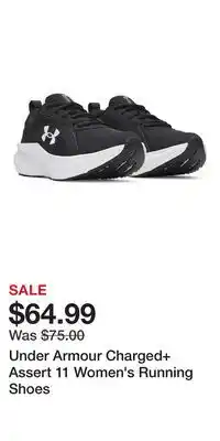 Kohl's Under Armour Charged+ Assert 11 Women's Running Shoes offer