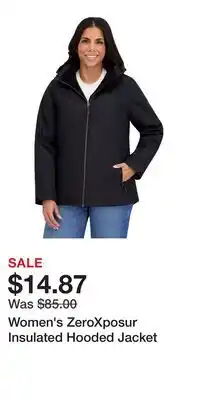 Kohl's Women's ZeroXposur Insulated Hooded Jacket offer