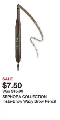 Kohl's SEPHORA COLLECTION Insta-Brow Waxy Brow Pencil offer
