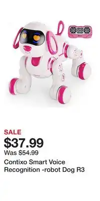 Kohl's Contixo Smart Voice Recognition -robot Dog R3 offer