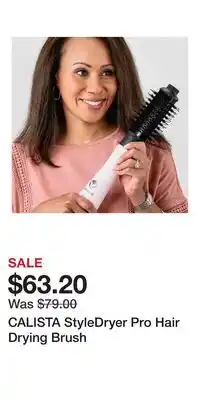 Nordstrom CALISTA StyleDryer Pro Hair Drying Brush offer