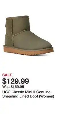 Nordstrom UGG Classic Mini II Genuine Shearling Lined Boot (Women) offer