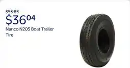 Walmart Nanco N205 Boat Trailer 570-8 77M C Trailer Tire offer