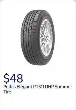 Walmart Petlas Elegant PT311 UHP Summer 155/65R13 73T Passenger Tire offer