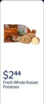 Walmart Fresh Whole Russet Potatoes offer