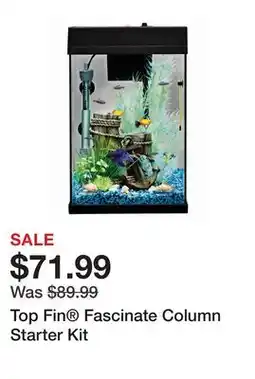 Petsmart Top Fin Fascinate Column Starter Kit offer