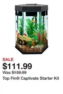 Petsmart Top Fin Captivate Starter Kit offer
