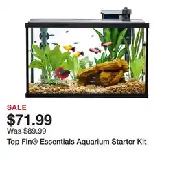 Petsmart Top Fin Essentials Aquarium Starter Kit offer