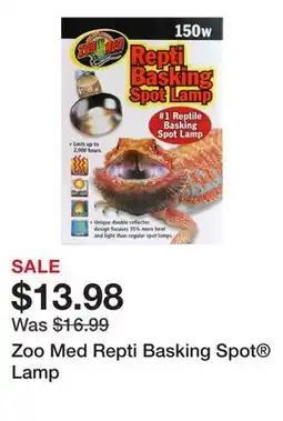 Petsmart Zoo Med Repti Basking Spot Lamp offer