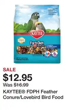 Petsmart KAYTEE FDPH Feather Conure/Lovebird Bird Food offer