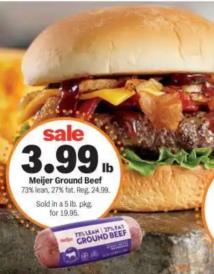 Meijer Ground Beef