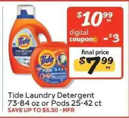 Winn Dixie Tide Laundry Detergent offer