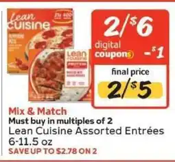 Winn Dixie Lean Cuisine Assorted Entrees offer