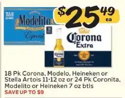 Winn Dixie Corona, Modelo, Heineken or Stella Artois offer