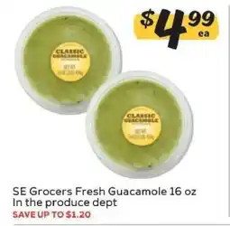 Winn Dixie SE Grocers Fresh Guacamole offer