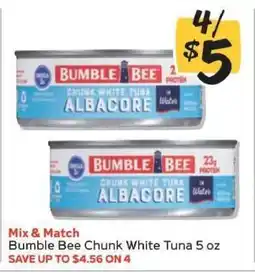 Winn Dixie Bumble Bee Chunk White Tuna offer
