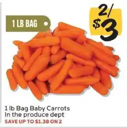 Winn Dixie 1 lb Bag Baby Carrots offer