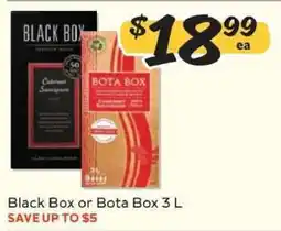 Winn Dixie Black Box or Bota Box 3 L offer