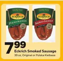 Save a Lot Eckrich Smoked Sausage offer