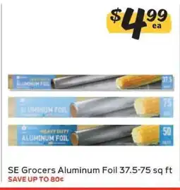 Winn Dixie SE Grocers Aluminum Foil offer