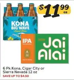 Winn Dixie 6 Pk Kona, Cigar City or Sierra Nevada offer