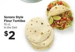 Food 4 Less Sonora Style Flour Tortillas offer