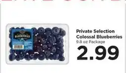 Food 4 Less Private Selection Colossal Blueberries offer