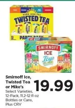 Food 4 Less Smirnoff Ice, Twisted Tea or Mike’s offer