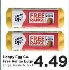 Food 4 Less Happy Egg Co. Free Range Eggs offer