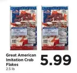Food 4 Less Great American Imitation Crab Flakes offer