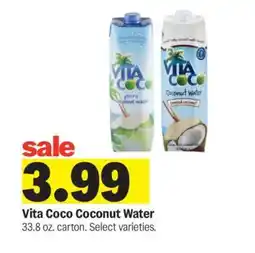 Meijer Vita Coco Coconut Water offer