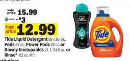 Meijer Tide Liquid Detergent offer