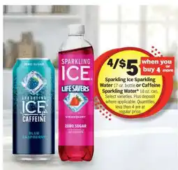 Meijer Sparkling Ice Sparkling Water or Caffeine Sparkling Water offer