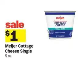 Meijer Meijer Cottage Cheese Single offer