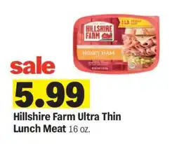 Meijer Hillshire Farm Ultra Thin Lunch Meat offer