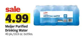 Meijer Meijer Purified Drinking Water offer