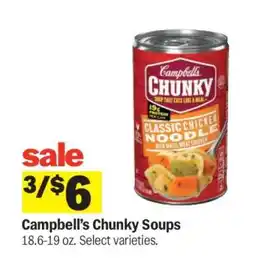Meijer Campbell's Chunky Soups offer
