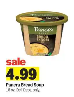 Meijer Panera Bread Soup offer
