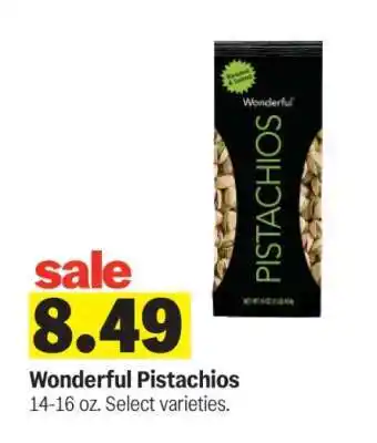 Meijer Wonderful Pistachios offer