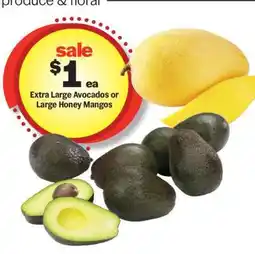 Meijer Extra Large Avocados or Large Honey Mangos offer