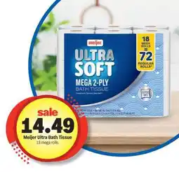 Meijer Meijer Ultra Bath Tissue offer