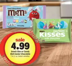 Meijer Snack Size or Candy Dish Easter Chocolate offer