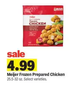 Meijer Meijer Frozen Prepared Chicken offer