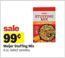 Meijer Meijer Stuffing Mix offer