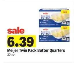 Meijer Meijer Twin Pack Butter Quarters offer
