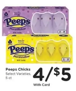 Kroger Peeps Chicks offer