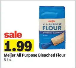 Meijer Meijer All-Purpose Bleached Flour offer