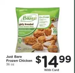 Kroger Just Bare Frozen Chicken offer