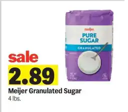 Meijer Meijer Granulated Sugar offer