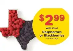 Kroger Raspberries or Blackberries offer